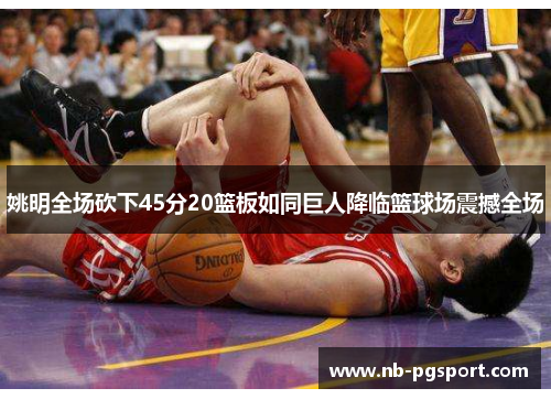 姚明全场砍下45分20篮板如同巨人降临篮球场震撼全场