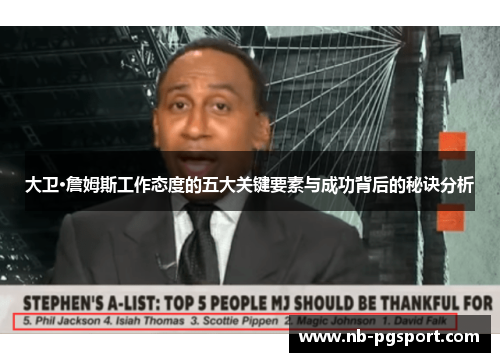 大卫·詹姆斯工作态度的五大关键要素与成功背后的秘诀分析