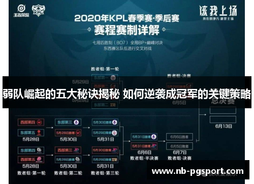 弱队崛起的五大秘诀揭秘 如何逆袭成冠军的关键策略